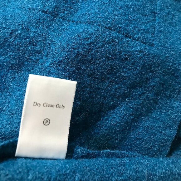 Coldwater Creek Blue Wool Blend  Cardigan Xl - Picture 14 of 15